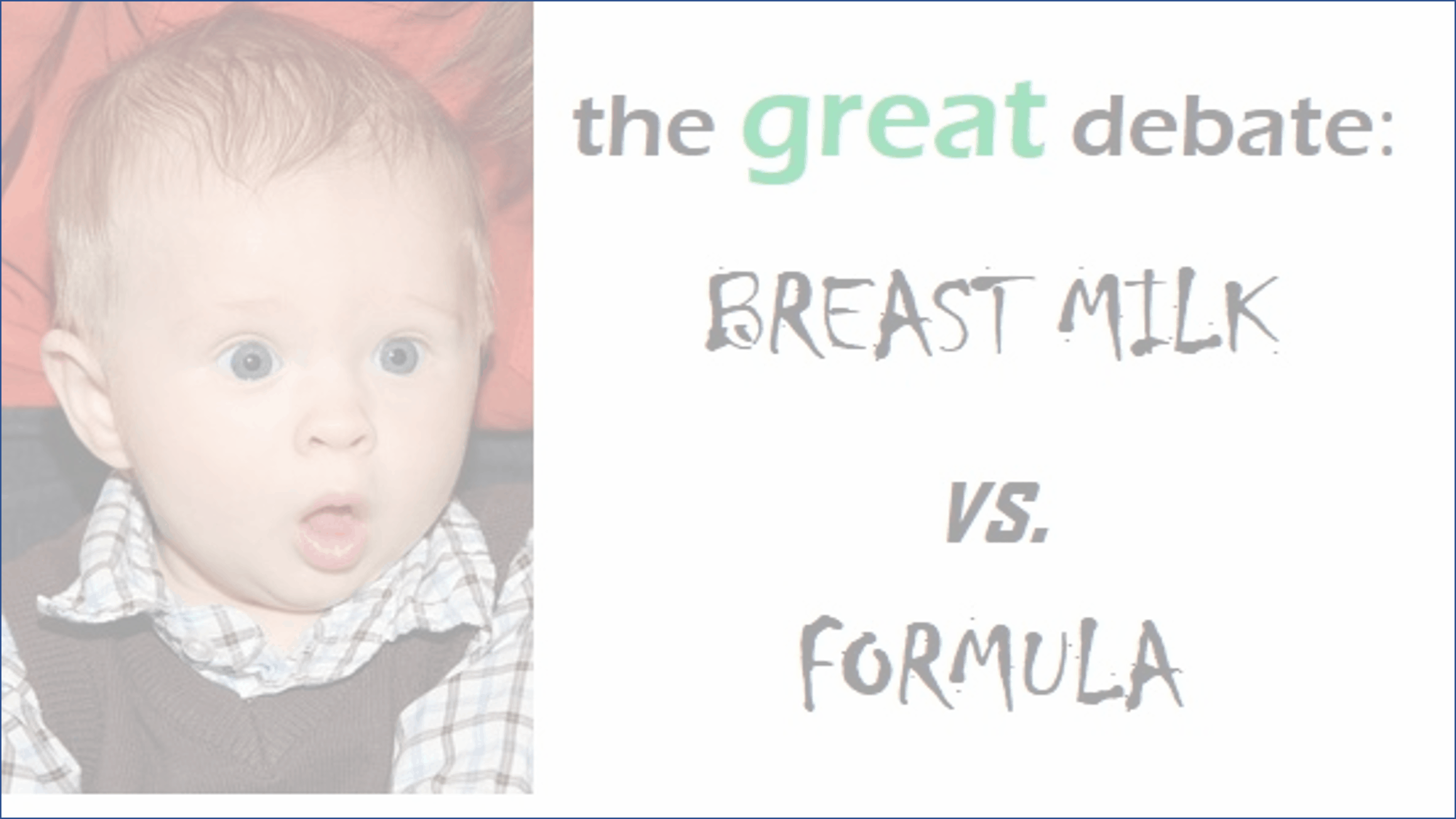 Breast milk best sale v formula uk